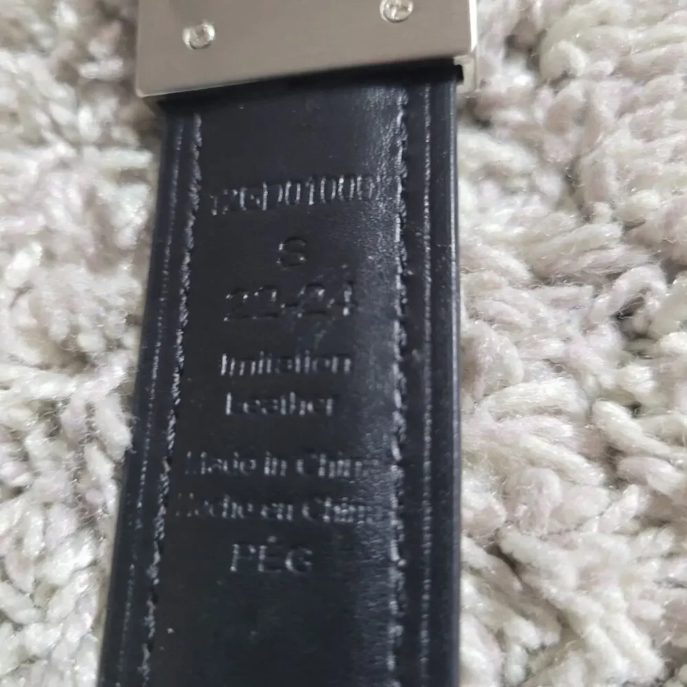 Kids Genuine Leather Reversible Belt Brown Black Dress Belt Size S 22-24